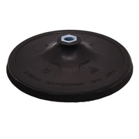 Meuleuse d'angle M14 de 7 pouces avec plateau à disques adhésifs, disque de meulage électrique, papier abrasif pelucheux, disque de polissage à ventouse auto-adhésif