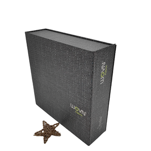 Boîtes en carton pliantes magnétiques de fabrication vietnamienne revêtement UV de 3mm d'épaisseur stratification mate personnalisée pour l'emballage de chaussettes de vêtements - Product Image 4