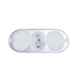 50 LED, double couleur, super lumineux, DC 12-24V, ultra fin, éclairage intérieur de véhicule universel pour camion, camping-car, caravane, cabine - Product Image 1