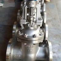 Vanne à opercule en acier inoxydable 304 de 2 pouces, à bride RF, classe 150, avec couvercle boulonné pour conduites d'eau et d'huile