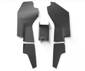 Pour Tesla modèle Y Juniper/Launch 2025 <span class=keywords><strong>voiture</strong></span> contrôle central côté Anti coup de pied accessoires sortie d'air Anti coup de pied tapis de protection - Product Image 1