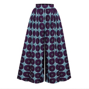 Quần Dài Rộng Ankara Quần Dài In Họa Tiết Boho Quần Châu Phi Thời Trang Dạo Phố Quần Rộng Lạ Mắt Cho Nữ - Product Image 5