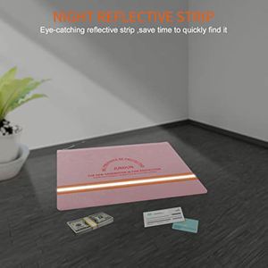 CUSTOM Fireproof Security Storage Bag Envelope Zipper Closure for Cash and Passport Filing Product - Product Image 5