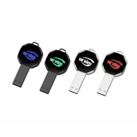 Flashdisk Bentuk Kunci 2gb 4gb 8GB 16GB 32GB 64GB 128GB USB 2.0 Berkualitas Tinggi dengan Lampu LED