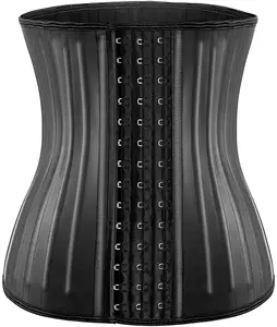 Minthson 25 acciaio disossato corsetto in lattice Burvogue donne corsetto di controllo della vita Bustier sottoseno vita Trainer corsetto dimagrante Shaper