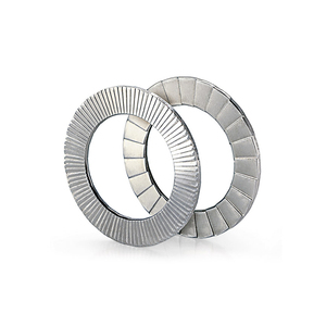 Acero inoxidable 304 316 <span class=keywords><strong>Din</strong></span> <span class=keywords><strong>6796</strong></span> Arandelas de resorte Arandelas de bloqueo de resorte cónico de acero Junta antisuelta Arandelas de autobloqueo de cuña - Product Image 4