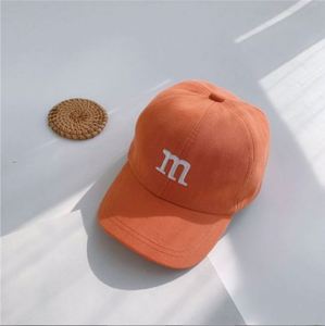 Casquette de baseball souple en tissu courant pour enfants, motif lettre mignon, protection solaire estivale, style sportif, vente en gros - Product Image 3