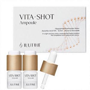 Ampolla Líquida Iluminadora Antienvejecimiento y Blanqueadora con Vitamina C Estabilizada para Rostro con Tono Desigual, Luminosidad y Absorción Rápida, Marca Privada - Product Image 1