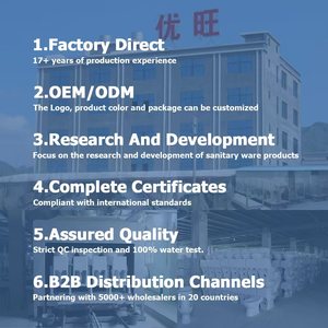 Thiết bị vệ sinh hiện đại phù hợp với gốm WC nhà vệ sinh đặt phòng Tắm Vuông <span class=keywords><strong>commode</strong></span> sàn gắn một mảnh nhà vệ sinh và bệ lưu vực - Product Image 6