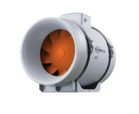 Ventilateurs en ligne NEOLINEO/EW de Sodeca EC Technology, extracteurs de conduit à corps détachable, petite taille, moteur EC Technology.