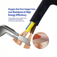 Xijiangyue RVV Flexibles Mehradriges Kabel 300/500V Reinkupfer PVC-Isoliert 0,5-2,5mm 2-12 Adern Strom-/Steuerungsverkabelung