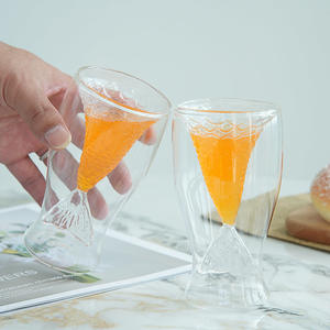 แก้วไวน์แดงทรงนางเงือกสุดสร้างสรรค์แก้วบอโรซิลิเกตสูงสองชั้นจากโรงงานจีนสำหรับค็อก<span class=keywords><strong>เท</strong></span><span class=keywords><strong>ล</strong></span> - Product Image 4