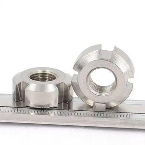 Utensili e Ferramenta: Dadi Castello M3-M24 in Acciaio Inossidabile/Acciaio al Carbonio Zincati - Elementi di Fissaggio dalla Cina - Product Image 1