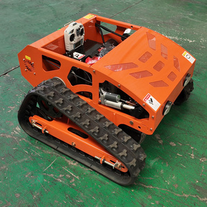 Cortadora de Césped a Control Remoto de Alta Eficiencia, Motor de Gasolina de 4 Tiempos, 550 mm, con Pala Quitanieves para Jardín y Granja - Product Image 6