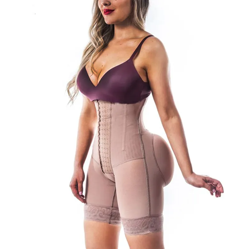 Slimming Bodysuit Fajas Colombianas Hot Suit Abdominal and Back Girdle  Moldeador