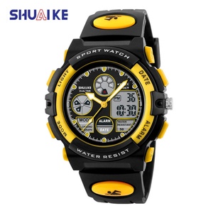 Montre à quartz pour enfants, étanche, à double affichage, numérique LED, vente chaude en usine - Product Image 5