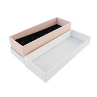 Embalaje de marca famosa, caja de embalaje rígida para joyería