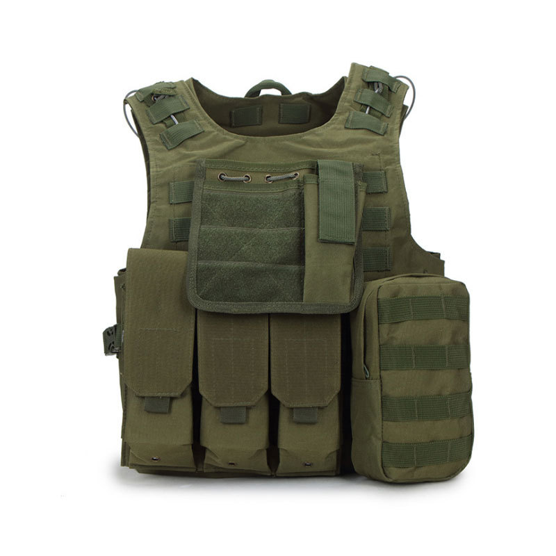 Blue Green Grey Brown Training Outside Live Cs Games Vest Solid Material Anti-Impact Safety Tactical Mens Winter Vest