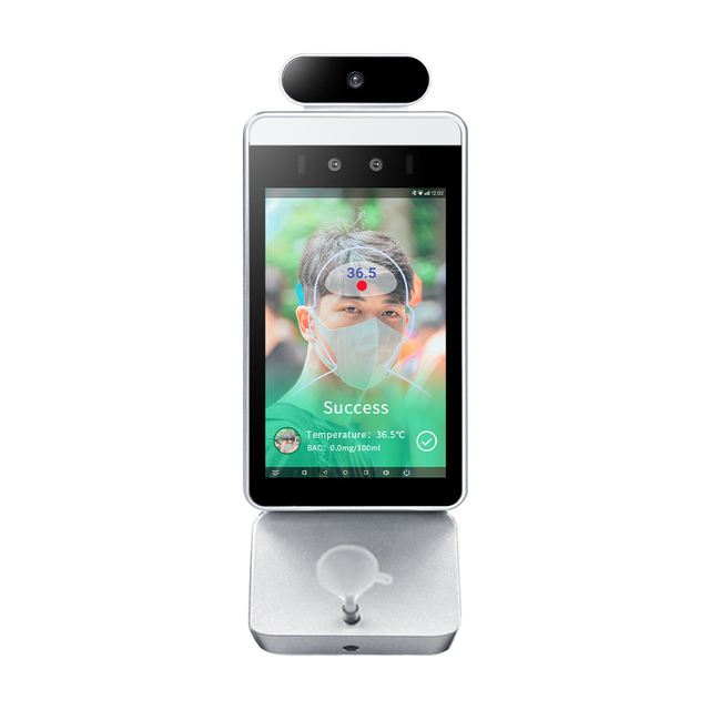 HFSecurity RA08 8 Inch Android 11 Face Recognition Time and Attendance System Biometric Access Control
