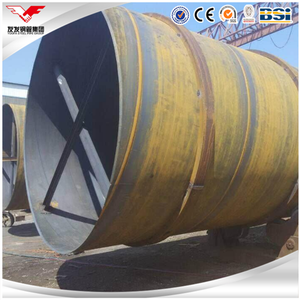 ASTM A252 ukuran standar 24 inci 36 inci 48 inci SSAW spiral pipa baja lasan tumpukan baja - Product Image 3