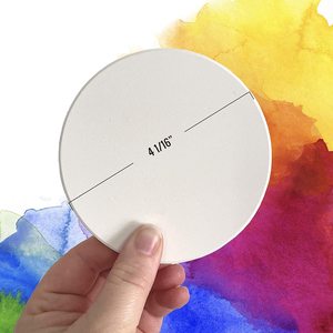 حامل أكواب سيراميك مربع من جينجيانغ جيا يي، قابل للطباعة بالتسامي، أبيض اللون - Product Image 2
