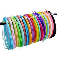 Cordage de raquette de badminton S01 65 grammes Fibre nylon-polyester 0,7 mm Haute résistance à la tension Très élastique Entraînement Vente en gros Usine