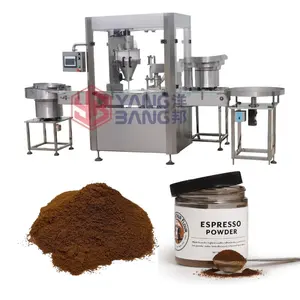 Machine de remplissage de lait en poudre de café sec de remplisseur de dosage de YB-FX2 Auger/acheter en gros Chine VFFS équipement d'emballage automatique d'épices