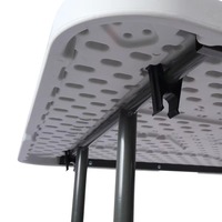 Tables pliantes en plastique extérieures de haute qualité de 6ft/8ft pour des événements de jardin