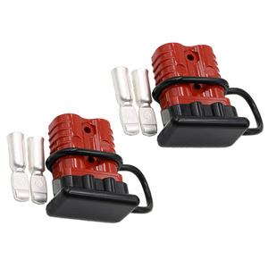 Conector de Carga de Batería Rojo de 600V 125A para Remolque, Caravana, RV, Enchufe de Alimentación para Camping - Product Image 1