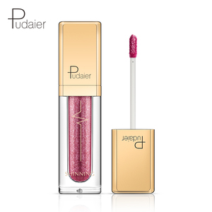 Pudaier Glitter Liquid Eyeshadow Diamond Single High <strong>Shimmer</strong> Lip Eyes Makeup Cream Waterproof Long <strong>Pigment</strong> Purple <strong>Gold</strong> Metallic
