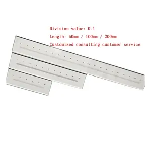 High Precision Coordinate Boring Machine Standard Measuring Ruler Microscope Measuring Ruler