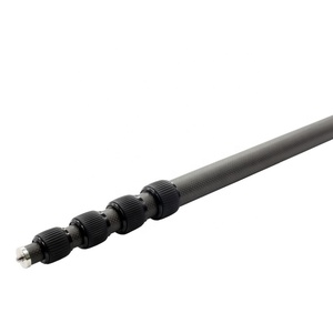 <span class=keywords><strong>Detector</strong></span> de metais de fibra de carbono personalizado, telescópico, torção, leve, câmera monopé - Product Image 1