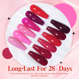 <strong>Manicure</strong> Professional Color <strong>Gel</strong> Polish <strong>Kit</strong> - 12 Vibrant Shades Long Lasting <strong>Nail</strong> Art <strong>Gel</strong> Paint for Salon &amp; Home Use - Product Image 5