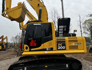 Popular Komatsu PC200 Mini Excavadora en buenas condiciones Fuerte potencia con bomba de motor Caterpillar Componentes del núcleo del motor incluidos - Product Image 3