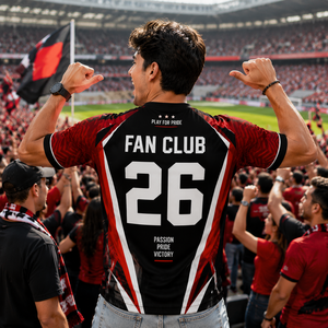Camiseta de Fútbol Personalizada con Número de Jugador, Impresión por Sublimación, Manga Corta, Secado Rápido, Malla Transpirable - Product Image 2