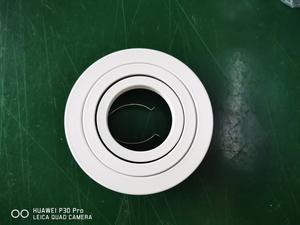 Vuông trắng có thể điều chỉnh nhà ở ánh sáng Trần <span class=keywords><strong>GU10</strong></span> MR16 nhôm <span class=keywords><strong>LED</strong></span> <span class=keywords><strong>COB</strong></span> downtlight khung chủ - Product Image 6