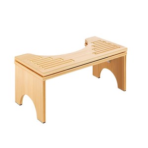 Bamboo Toilet Stool <b>Foldable</b> Adjustable Angle <b>Footstool</b> For Bathroom Use - Product Image 5