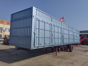 Semi-remorque fourgon économique à châssis robuste pour le transport commercial – Offre spéciale Afrique - Product Image 3