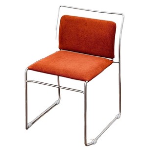Modern Minimalist Stainless Steel PU Leather Foldable Durable High-End Elegant <b>Dining</b> <b>Chair</b> for Hotel Villa Small Apartment Use - Product Image 5