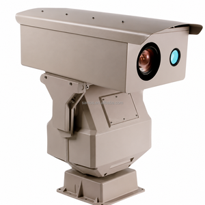 Sistema de Cámaras de Seguridad de Largo Alcance, Cámara Térmica PTZ Multisensor <span class=keywords><strong>con</strong></span> Láser para Protección Perimetral - Product Image 1