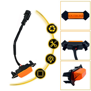 LKT Hot-sell Automotive Grille Mesh Yellow LED Daytime Running <strong>Light</strong> for Cargo Vehicles - Decorative Warning <strong>Light</strong> <strong>Modification</strong> - Product Image 3