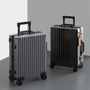 Maleta de Lujo de Aleación de Aluminio-Mg 2025 con Etiqueta de Nombre, Ligera, Impermeable, Equipaje de Mano, OEM, ODM, Marca Personalizada, Poliéster - Product Image 3