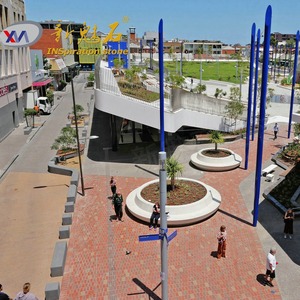 Nuevos Materiales de Construcción de Piedra, Jardinera Prefabricada de Hormigón XMS006, Banco para Plantar en Parques y Plazas al Aire Libre - Product Image 2