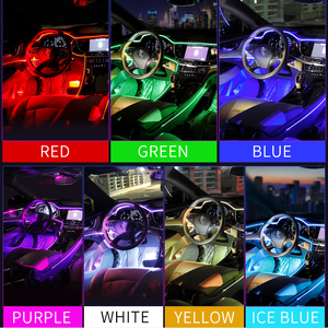 LED COCHE aire acondicionado Decoración la luz de ambiente para benz A/<span class=keywords><strong>C</strong></span>/E/GLC/clase CLA W205 W213 X253 W117... accesorios de coche - Product Image 2