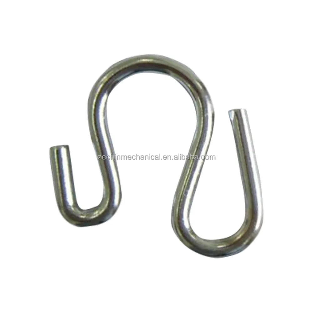 Spring wire formed parts wire hanger hook ends