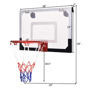 Mini <span class=keywords><strong>canestro</strong></span> <span class=keywords><strong>da</strong></span> basket per bambini, Set sportivo <span class=keywords><strong>da</strong></span> gioco con palla <span class=keywords><strong>da</strong></span> tiro a parete per interni per camera <span class=keywords><strong>da</strong></span> letto per ragazzi e ragazze - Product Image 2