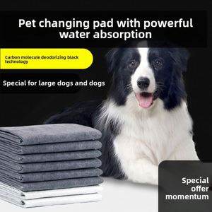 Coussinets absorbants jetables écologiques de qualité supérieure pour chiens, en tissu non tissé, couche épaissie, surface sèche, absorption et désodorisation optimales - Product Image 2