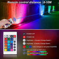 Éclairage paysager architectural RGB, étanche pour l'extérieur, décoration de centre commercial, bande lumineuse LED RGB, projecteurs LED pour murs