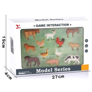 Ensemble de Figurines <span class=keywords><strong>animaux</strong></span> de <span class=keywords><strong>ferme</strong></span> 12 pièces, petits <span class=keywords><strong>animaux</strong></span> de <span class=keywords><strong>ferme</strong></span> assortis en plastique réaliste pour les tout-petits et les enfants - Product Image 2