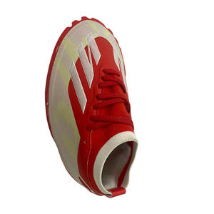 Nuevo Diseño de Moda, Precio al por Mayor, Zapatillas Deportivas para Hombre con Parte Superior de PU Tejida en Rojo y Blanco, Transpirables, Color Personalizado, Malla Resistente - Product Image 2